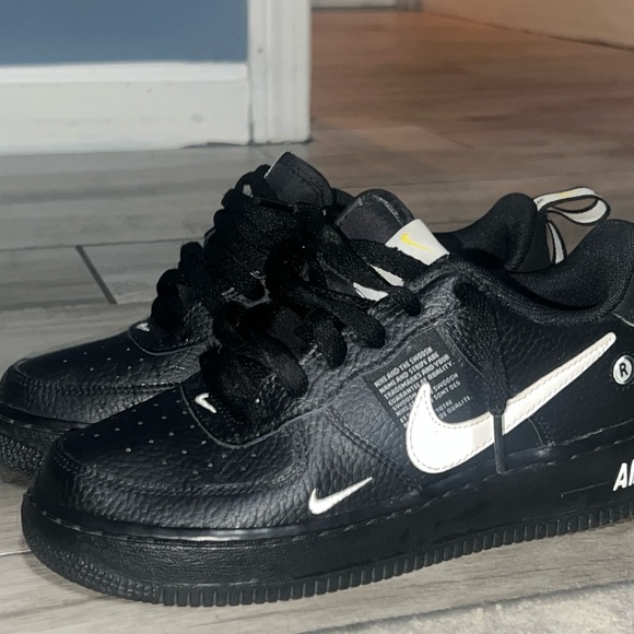 nike sportswear nike air force overbranding black